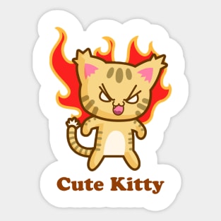 Cute kitty Sticker